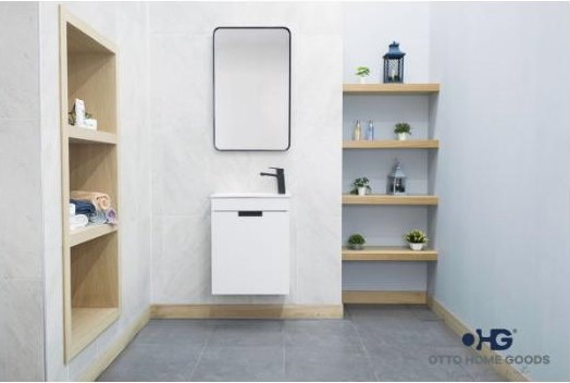 Otto Home Goods Luca vanity in White