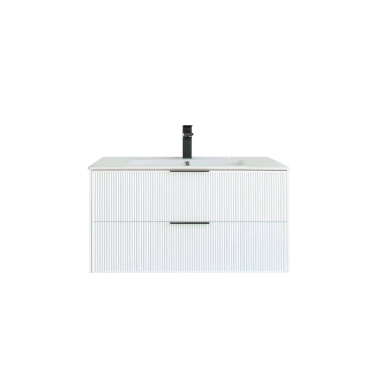 Otto Home Goods Sorrento bathroom vanity, 30 inch, in White
