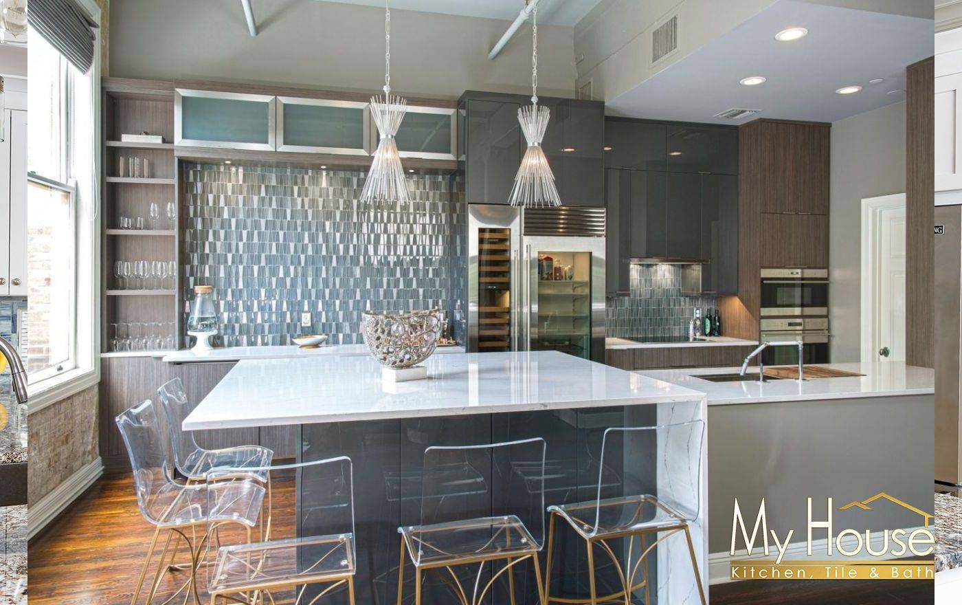 Eclipse Metro Bigio Acrylic Gloss Takase Teak