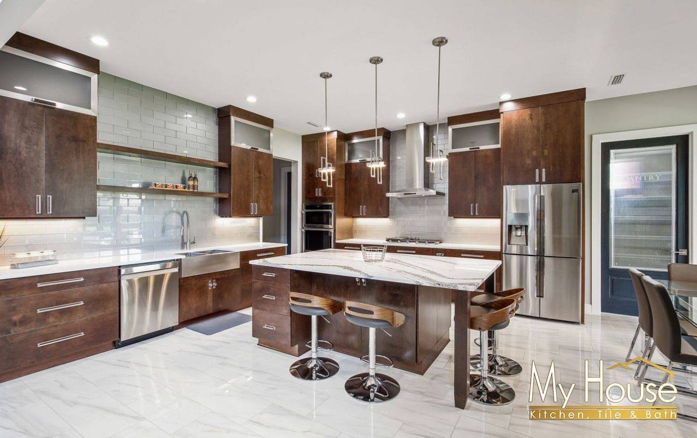 Eudora Cabinets Metro Pecan