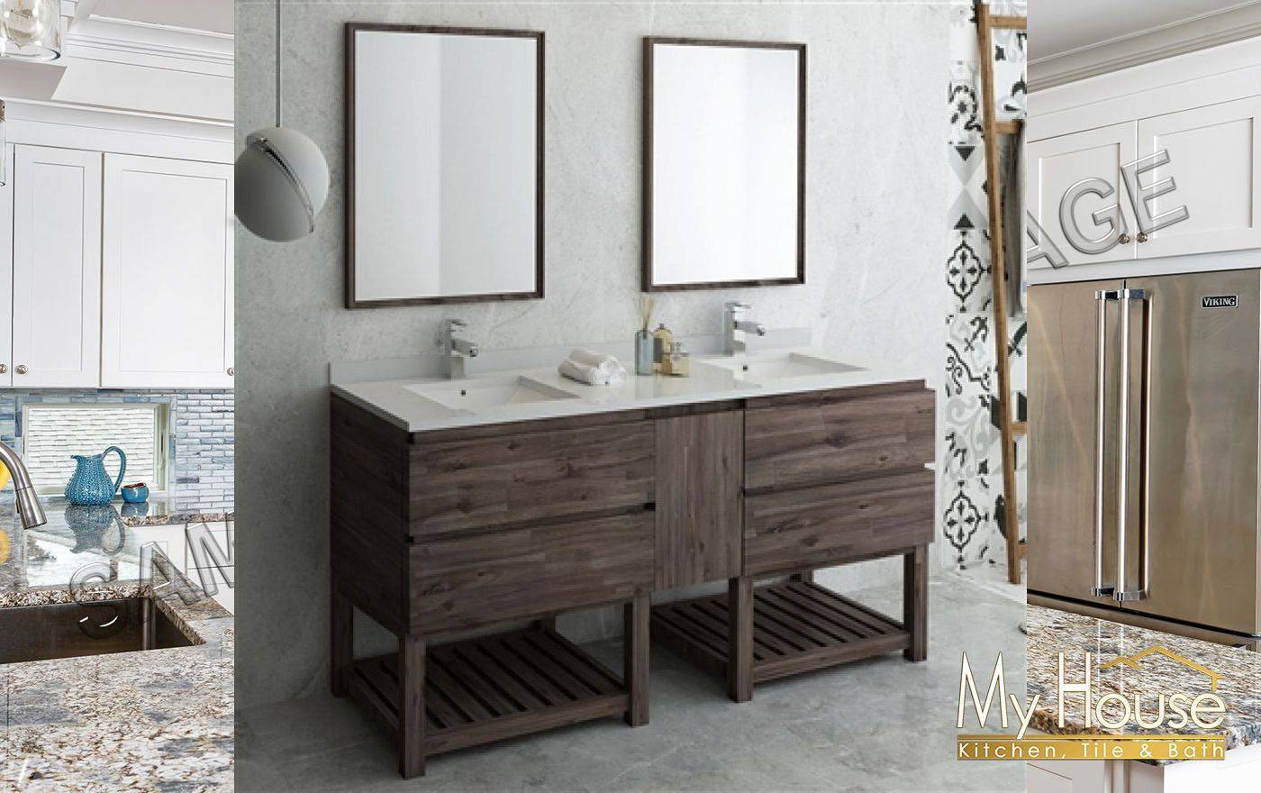Fresca Vanities 72" Open Bottom (A) Formosa