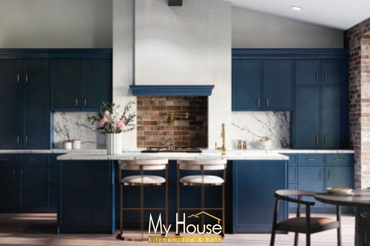 Forevermark Petit Blue Cabinets