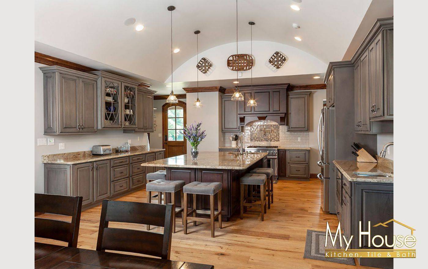Shiloh Sterling On American Poplar Cabinets