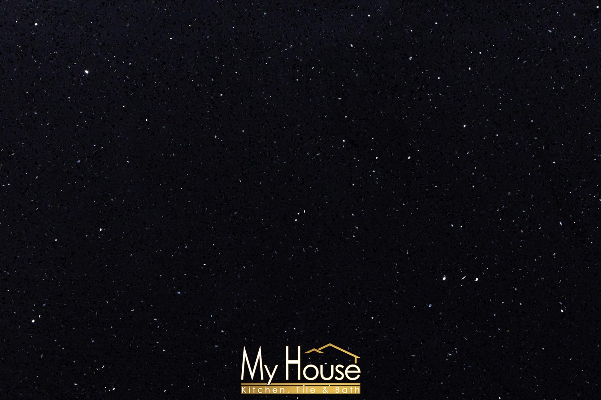 Reliance Crystal Black Quartz Countertop