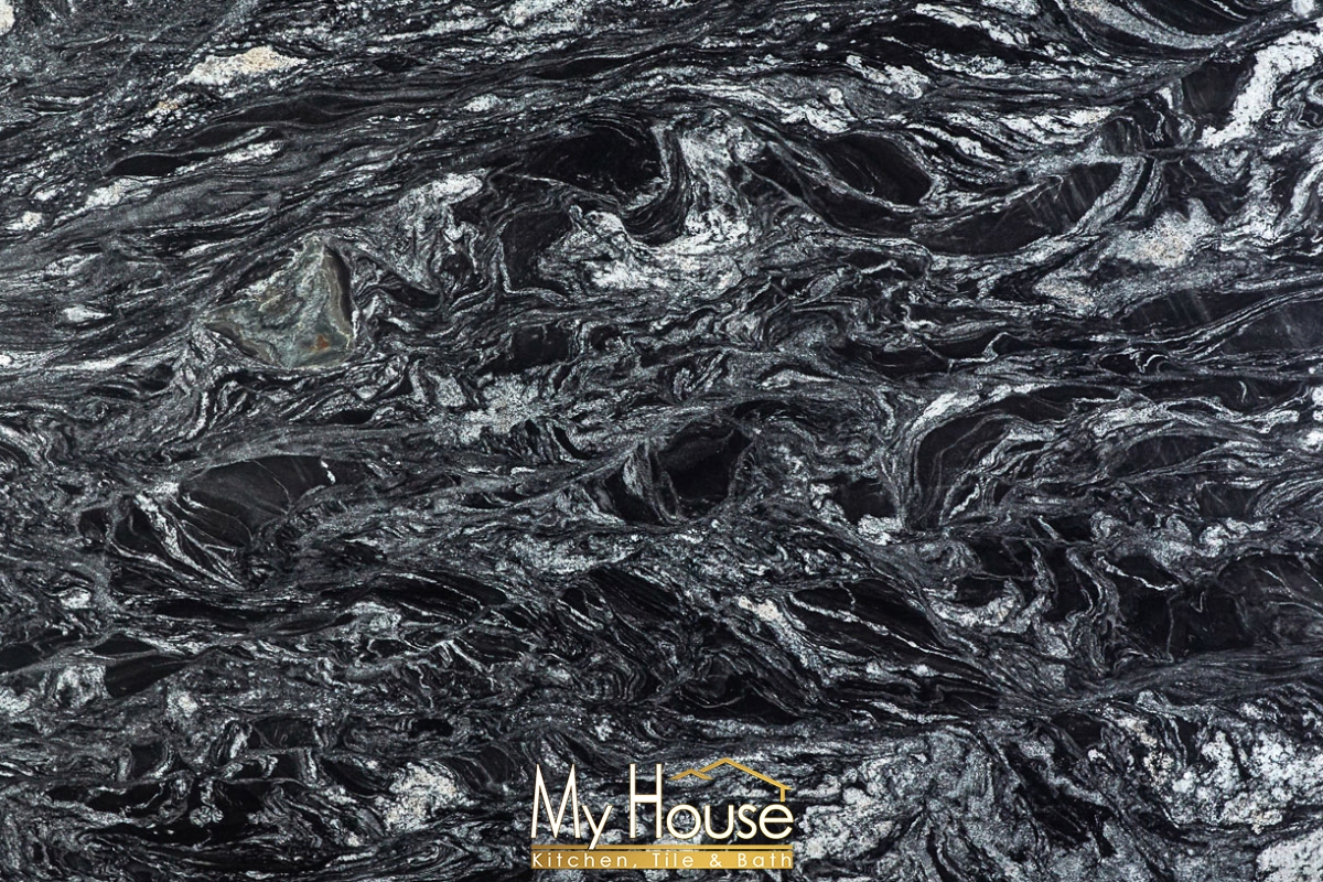 Naturno Black Granite Countertop