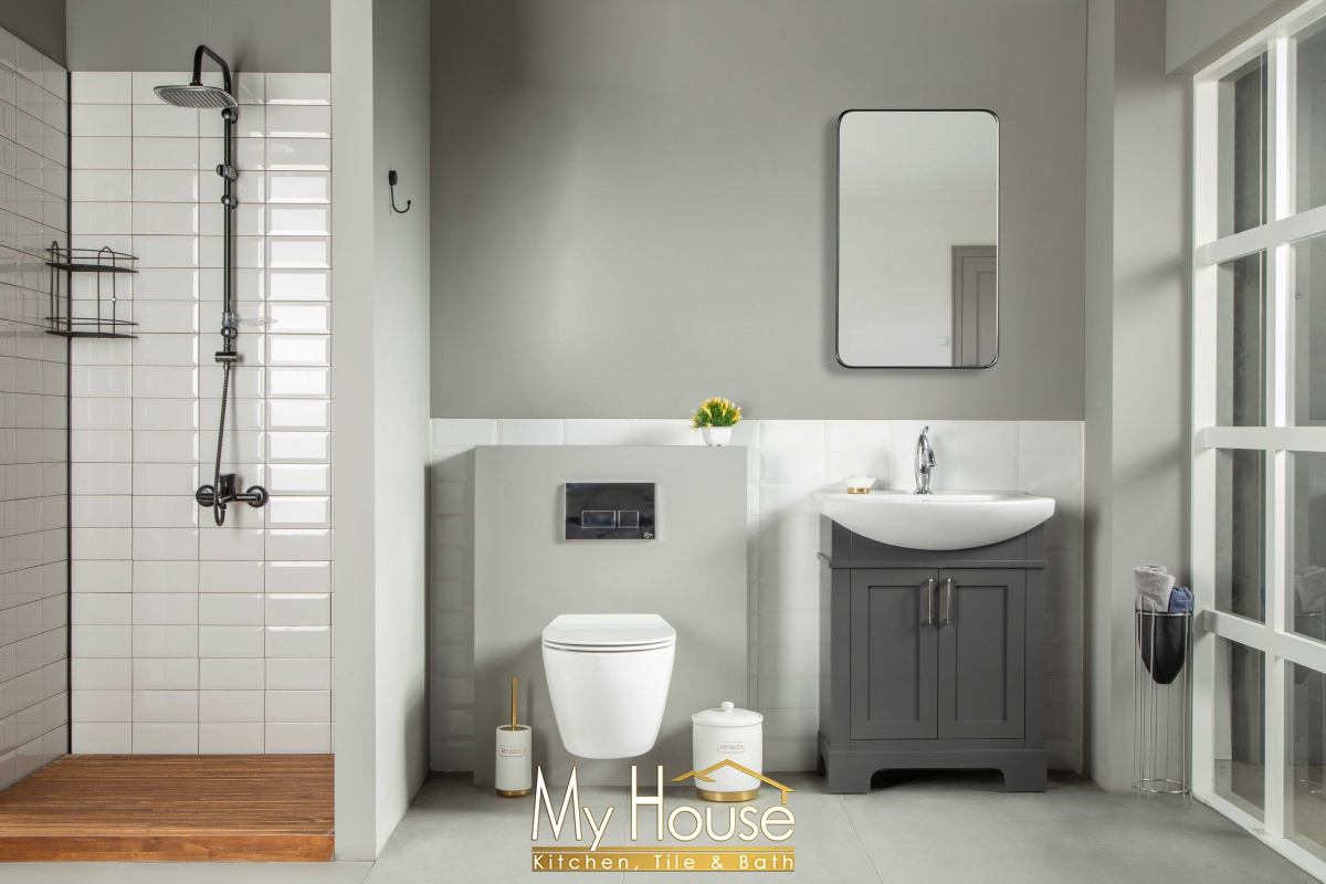 Otto Home Goods Luna 24 Pepper Vanity