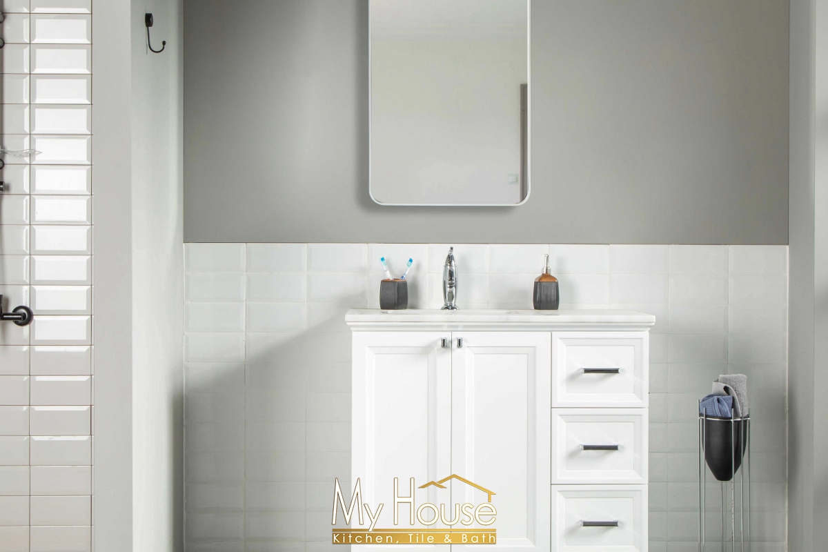 Otto Home Goods Isabel 36 Inch White Vanity