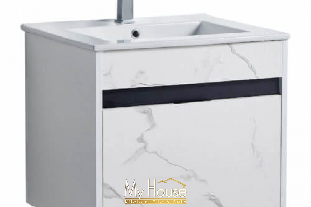 Fine Fixtures Alpine 20inch White Marble Vanity