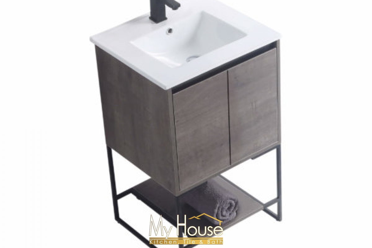 Fine Fixtures Urbania Ii 20inch Classic Gray Vanity