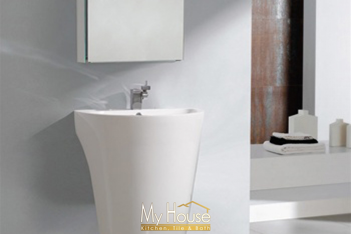 Fresca 24 Lucido Parma White Vanity