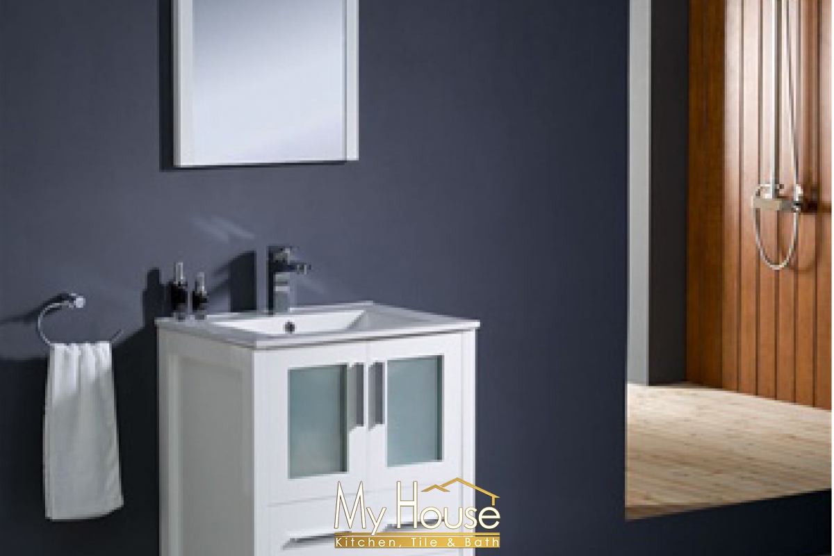 Fresca 24 Torino White Vanity