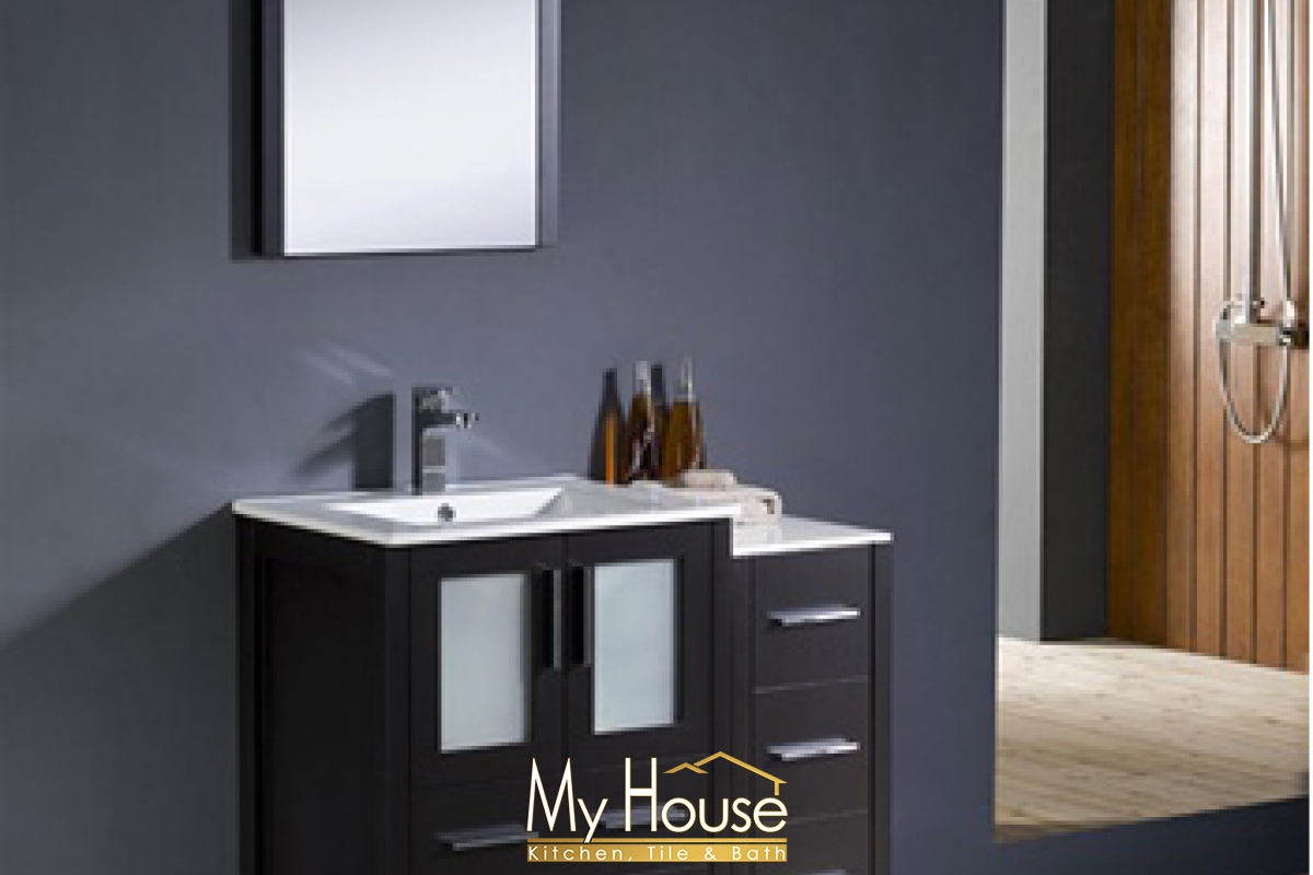 Fresca 36 (b) Torino Espresso Vanity